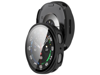 Tech-Protect Defense 2-Pack Case for Samsung Galaxy Watch 44mm - Clear Matte Black Tech-Protect Defense 2-Pack Case for Samsung Galaxy Watch 44mm - Clear Matte Black