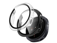 Funda Tech-Protect Defense (paquete de 2) para Samsung Galaxy Watch de 40 mm - Transparente y negro 