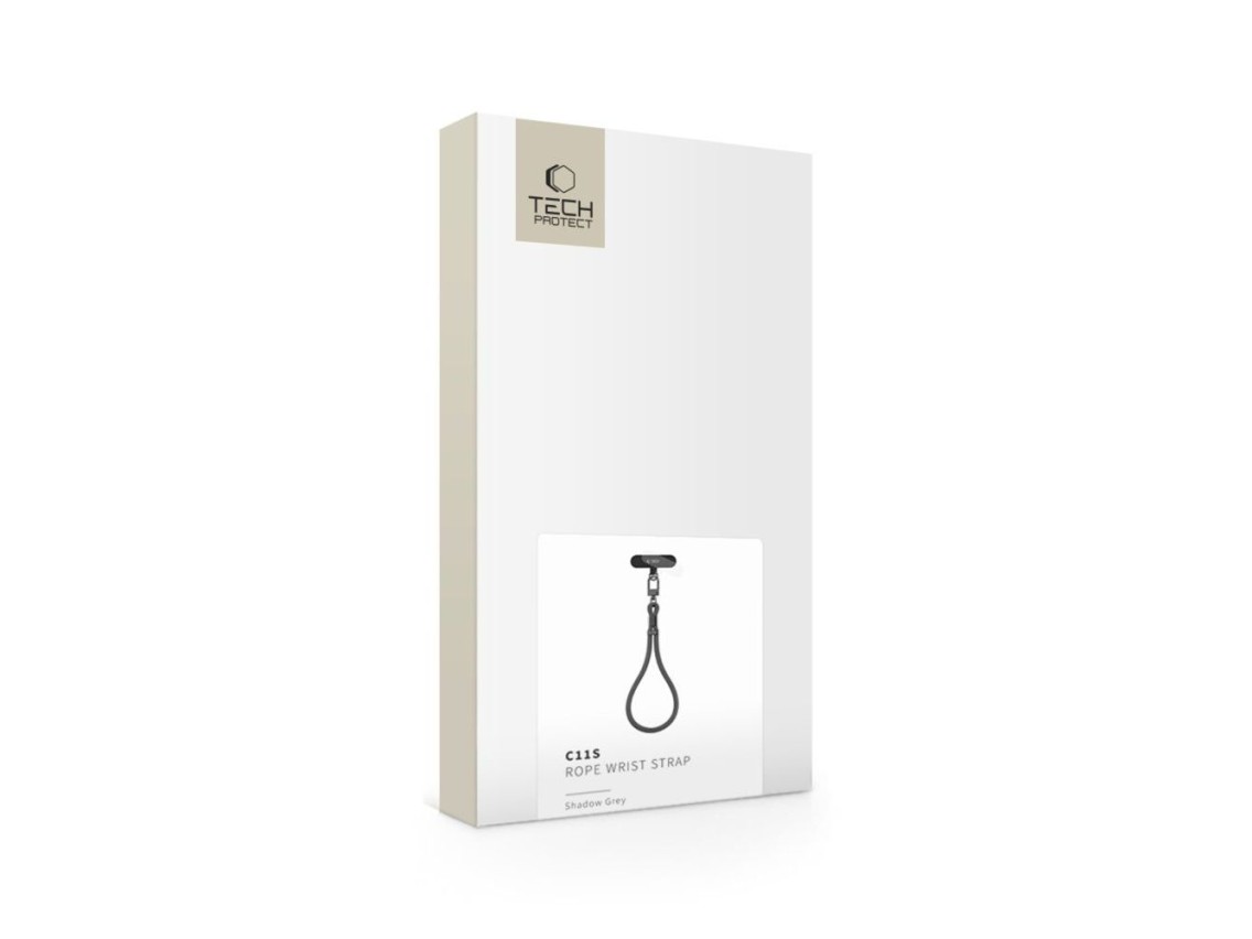 Pulseira de corda Tech-Protect C11S para celular - Cinza
