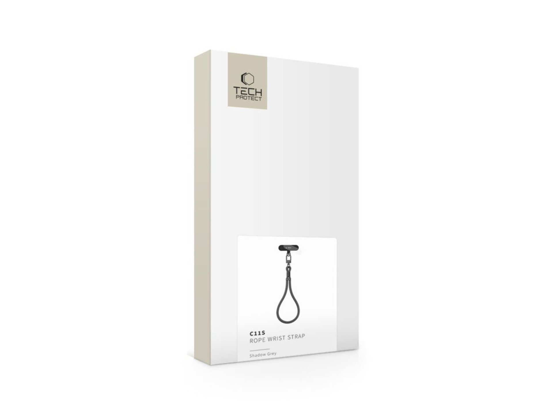 Pulseira de corda Tech-Protect C11S para celular - Cinza