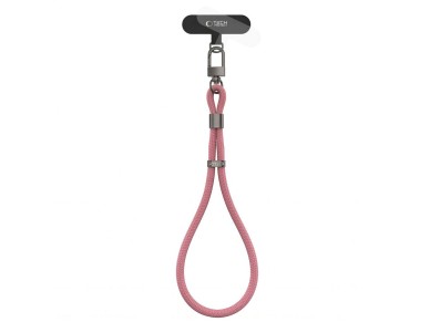 Pulseira de corda Tech-Protect C11S para celular - Rosa Pulseira de corda Tech-Protect C11S para celular - Rosa