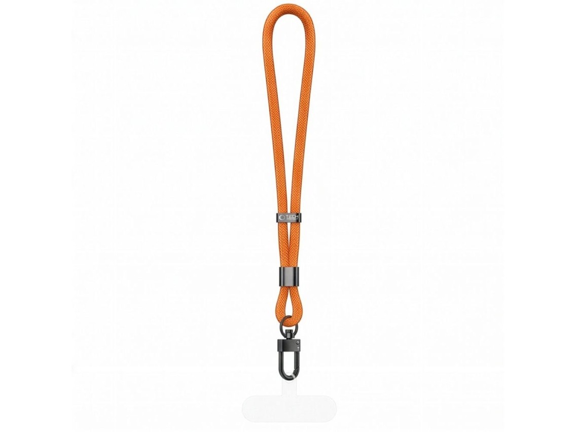 Pulseira de corda Tech-Protect C11S para celular - Laranja