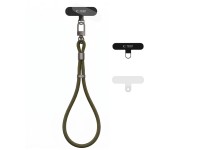 Pulseira de corda Tech-Protect C11S para celular - Verde escuro