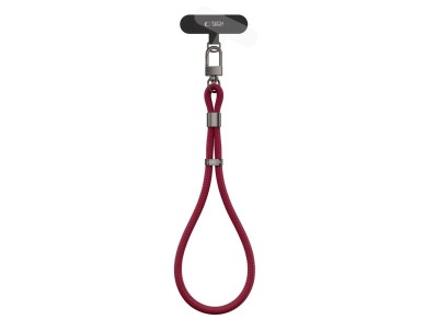 Tech-Protect C11S Rope Wrist Strap for Phone - Burgundy Tech-Protect C11S Rope Wrist Strap for Phone - Burgundy