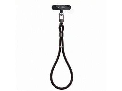 Pulseira de corda Tech-Protect C11S para celular - Preta