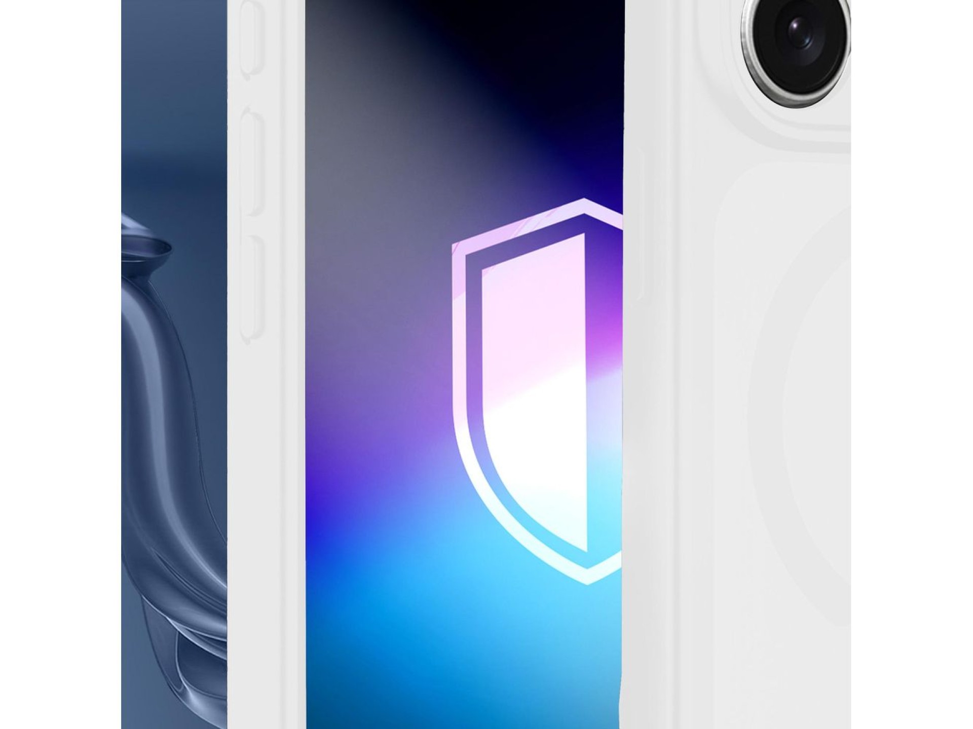 3mk Misty MagCase para Samsung Galaxy S26 FE - branco