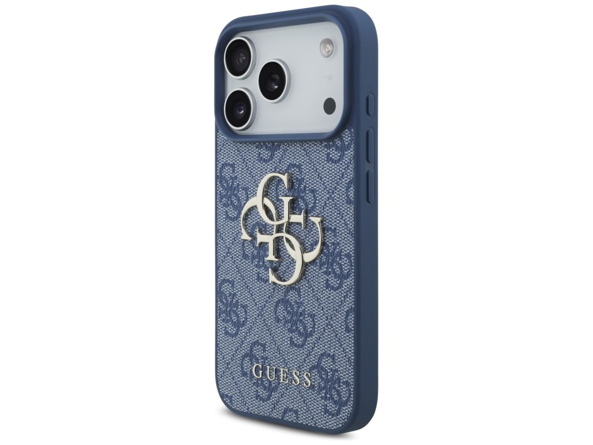 Guess 4G Big Logo Case for iPhone 17 Pro / 18 Pro - Blue