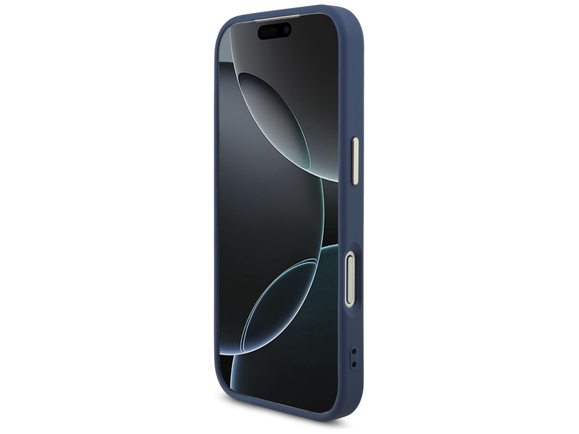 Funda Guess 4G Big 4G Classic Logo para iPhone 18 Pro / 17 Pro - Azul y dorado