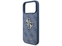 Funda Guess 4G con logo grande para iPhone 17 Pro Max / 18 Pro Max - Azul
