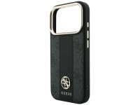 Funda Guess 4G con logotipos redondos y clásicos y MagSafe para iPhone 17 Pro Max / 18 Pro Max - Neg Funda Guess 4G con logotipos redondos y clásicos y MagSafe para iPhone 17 Pro Max / 18 Pro Max - Neg