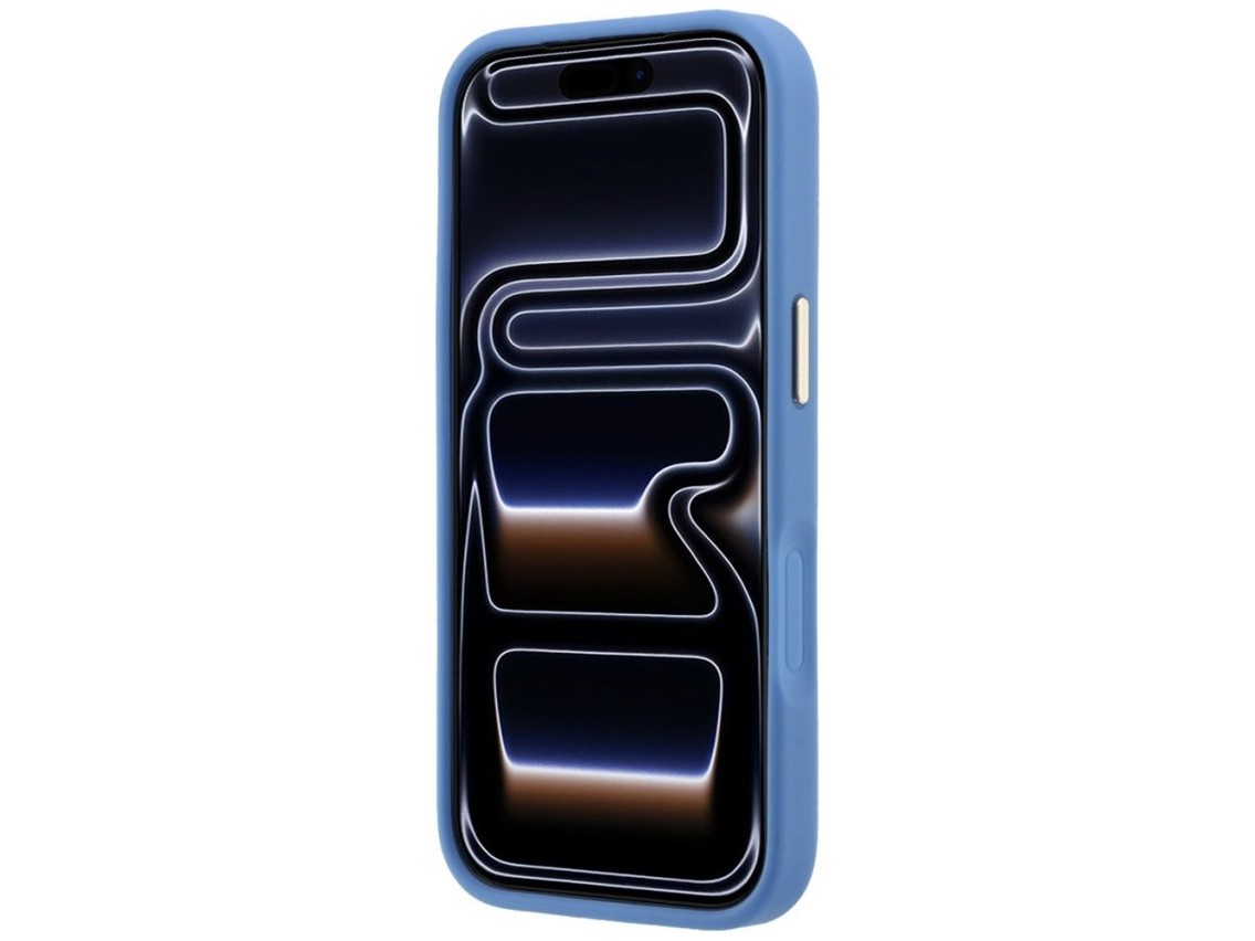 Guess 4G with Stripe Round and Classic Logos MagSafe Case for iPhone 17 Pro / 18 Pro - Blue