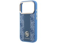 Guess 4G with Stripe Round and Classic Logos MagSafe Case for iPhone 17 Pro / 18 Pro - Blue