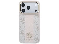 Guess 4G with Stripe Round and Classic Logos MagSafe case for iPhone 17 Pro / 18 Pro - pink Guess 4G with Stripe Round and Classic Logos MagSafe case for iPhone 17 Pro / 18 Pro - pink