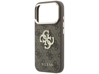 Guess 4G & Big Strass Logo Case for iPhone 17 Pro Max / 18 Pro Max - Brown Guess 4G & Big Strass Logo Case for iPhone 17 Pro Max / 18 Pro Max - Brown