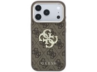 Guess 4G & Big Strass Logo Case for iPhone 17 Pro Max / 18 Pro Max - Brown Guess 4G & Big Strass Logo Case for iPhone 17 Pro Max / 18 Pro Max - Brown