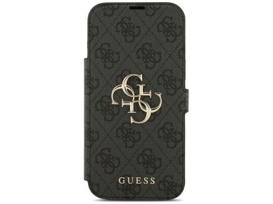 Guess Book 4G Metal Logo Case for iPhone 18 Pro Max / 17 Pro Max - Black Guess Book 4G Metal Logo Case for iPhone 18 Pro Max / 17 Pro Max - Black