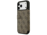 Guess Book 4G Metal Logo Case for iPhone 18 Pro Max / 17 Pro Max - Brown Guess Book 4G Metal Logo Case for iPhone 18 Pro Max / 17 Pro Max - Brown