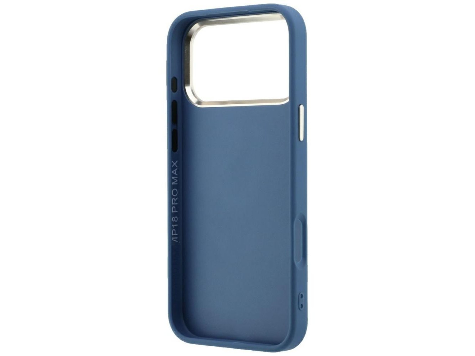 Funda Guess 4G con logo grande de resina para iPhone 17 Pro Max / 18 Pro Max - Azul claro