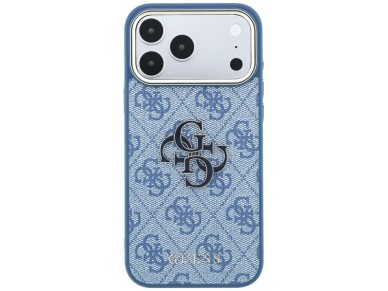 Funda Guess 4G con logo grande de resina para iPhone 17 Pro Max / 18 Pro Max - Azul claro Funda Guess 4G con logo grande de resina para iPhone 17 Pro Max / 18 Pro Max - Azul claro