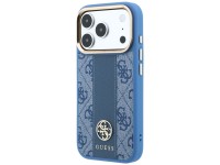 Guess 4G with Stripe Round and Classic Logos MagSafe Case for iPhone 17 Pro Max / 18 Pro Max - Blue Guess 4G with Stripe Round and Classic Logos MagSafe Case for iPhone 17 Pro Max / 18 Pro Max - Blue