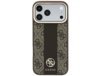 Funda Guess 4G con logotipos redondos y clásicos y MagSafe para iPhone 17 Pro / 18 Pro - Marrón Funda Guess 4G con logotipos redondos y clásicos y MagSafe para iPhone 17 Pro / 18 Pro - Marrón
