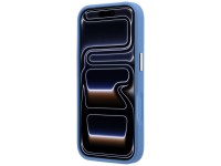 Guess 4G with Stripe Round and Classic Logos MagSafe Case for iPhone 17 Pro / 18 Pro - Blue