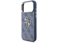 Capa Guess 4G Big 4G Classic Logo para iPhone 18 Pro Max / 17 Pro Max - Azul e Dourada Capa Guess 4G Big 4G Classic Logo para iPhone 18 Pro Max / 17 Pro Max - Azul e Dourada