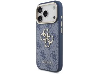 Funda Guess 4G Big 4G Classic Logo para iPhone 18 Pro / 17 Pro - Azul y dorado Funda Guess 4G Big 4G Classic Logo para iPhone 18 Pro / 17 Pro - Azul y dorado