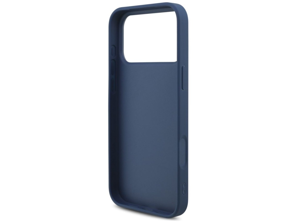 Capa Guess 4G com logo grande para iPhone 17 Pro Max / 18 Pro Max - Azul