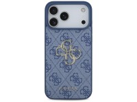 Funda Guess 4G con logo grande para iPhone 17 Pro Max / 18 Pro Max - Azul