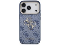 Funda Guess 4G Big 4G Classic Logo para iPhone 18 Pro / 17 Pro - Azul y dorado Funda Guess 4G Big 4G Classic Logo para iPhone 18 Pro / 17 Pro - Azul y dorado