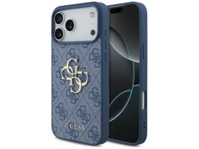 Guess 4G Big Logo Case for iPhone 17 Pro Max / 18 Pro Max - Blue Guess 4G Big Logo Case for iPhone 17 Pro Max / 18 Pro Max - Blue
