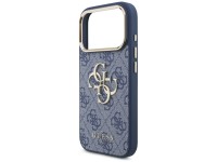 Funda Guess 4G Big 4G Classic Logo para iPhone 18 Pro / 17 Pro - Azul y dorado Funda Guess 4G Big 4G Classic Logo para iPhone 18 Pro / 17 Pro - Azul y dorado