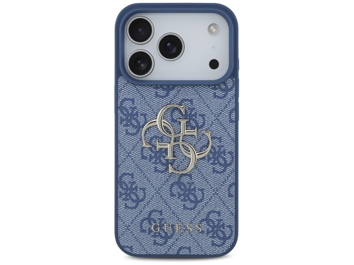 Guess 4G Big Logo Case for iPhone 17 Pro / 18 Pro - Blue