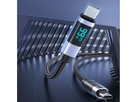 Orico LDC2C USB-C - USB-C PD 100W Cable with LED Display 480 Mbps 3 m - Black Orico LDC2C USB-C - USB-C PD 100W Cable with LED Display 480 Mbps 3 m - Black
