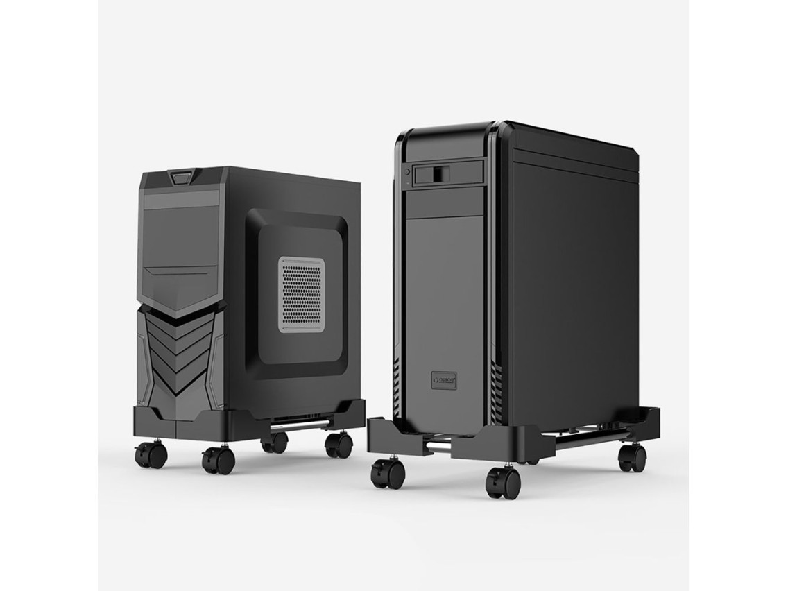 Orico CPB4 Adjustable Computer Stand with Wheels - Black