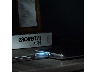 Orico LDC2C USB-C - USB-C PD 100W Cable with LED Display 480 Mbps 3 m - Black Orico LDC2C USB-C - USB-C PD 100W Cable with LED Display 480 Mbps 3 m - Black