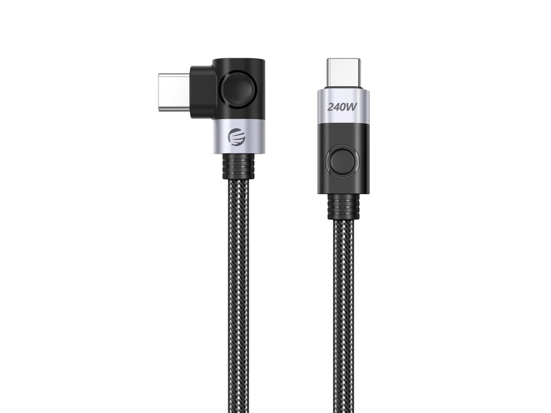 Orico CW240 USB-C to USB-C PD 240W 2m Angled Cable - Black