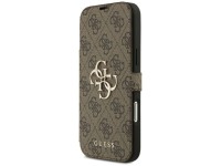 Guess Book 4G Metal Logo Case for iPhone 18 Pro Max / 17 Pro Max - Brown Guess Book 4G Metal Logo Case for iPhone 18 Pro Max / 17 Pro Max - Brown