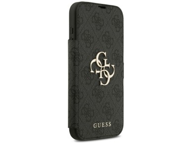 Guess Book 4G Metal Logo Case for iPhone 18 Pro Max / 17 Pro Max - Black Guess Book 4G Metal Logo Case for iPhone 18 Pro Max / 17 Pro Max - Black
