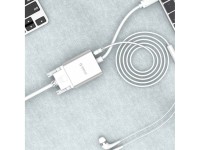 Orico PTAV USB-C - VGA adapter and 3.5 mm Full HD mini jack 0.15 m - silver