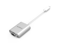 Orico PTAV USB-C - VGA adapter and 3.5 mm Full HD mini jack 0.15 m - silver