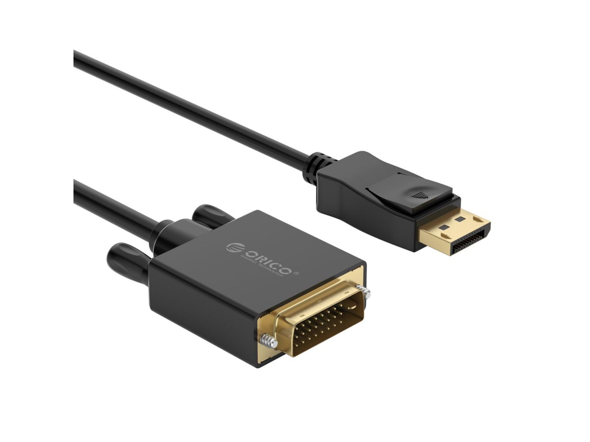 Cabo Orico XD-DTD DisplayPort para DVI 4K de 3 m - Preto