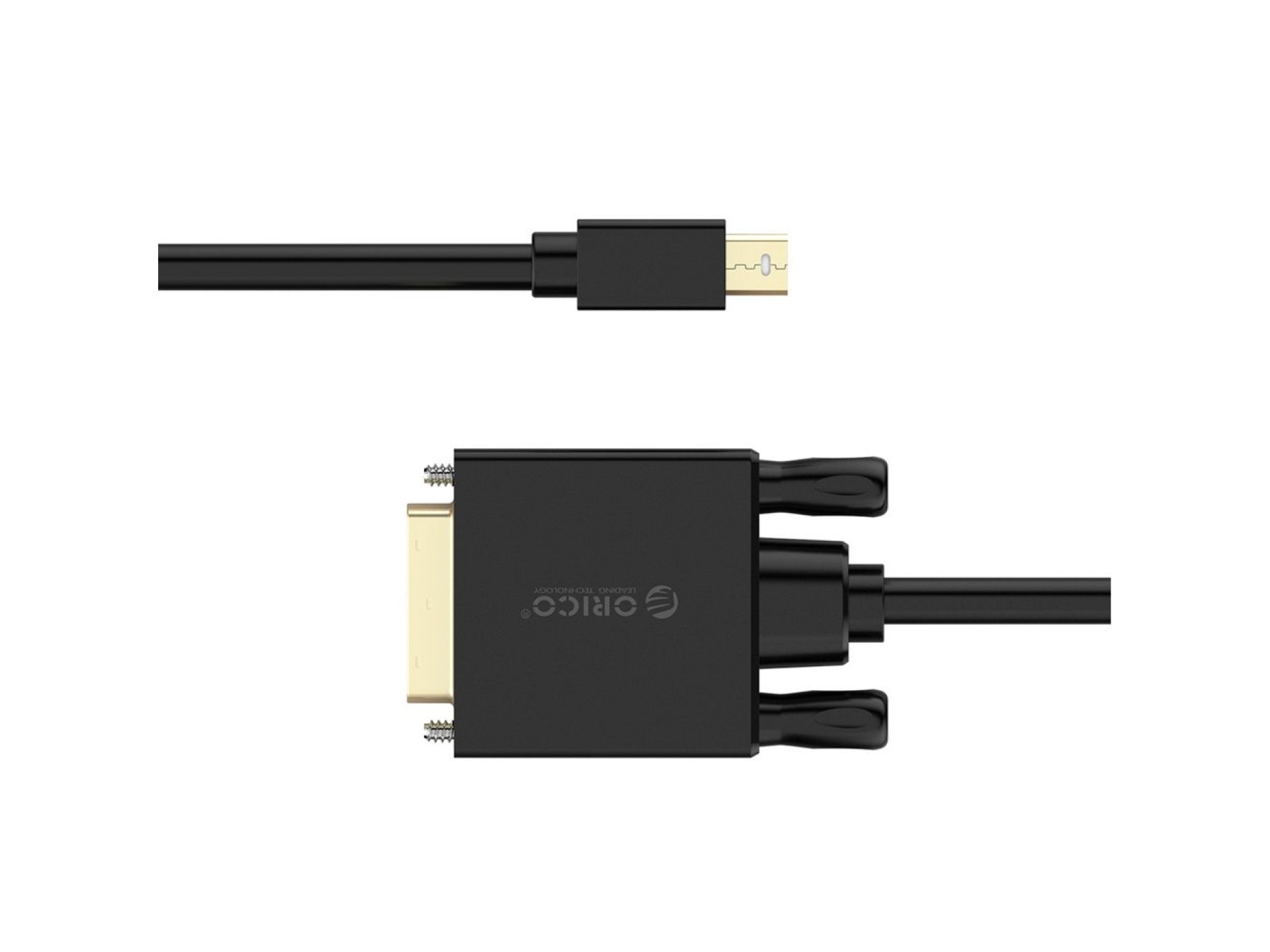 Cable Orico XD-MDTD Mini DisplayPort a DVI Full HD 60 Hz de 2 m - Negro