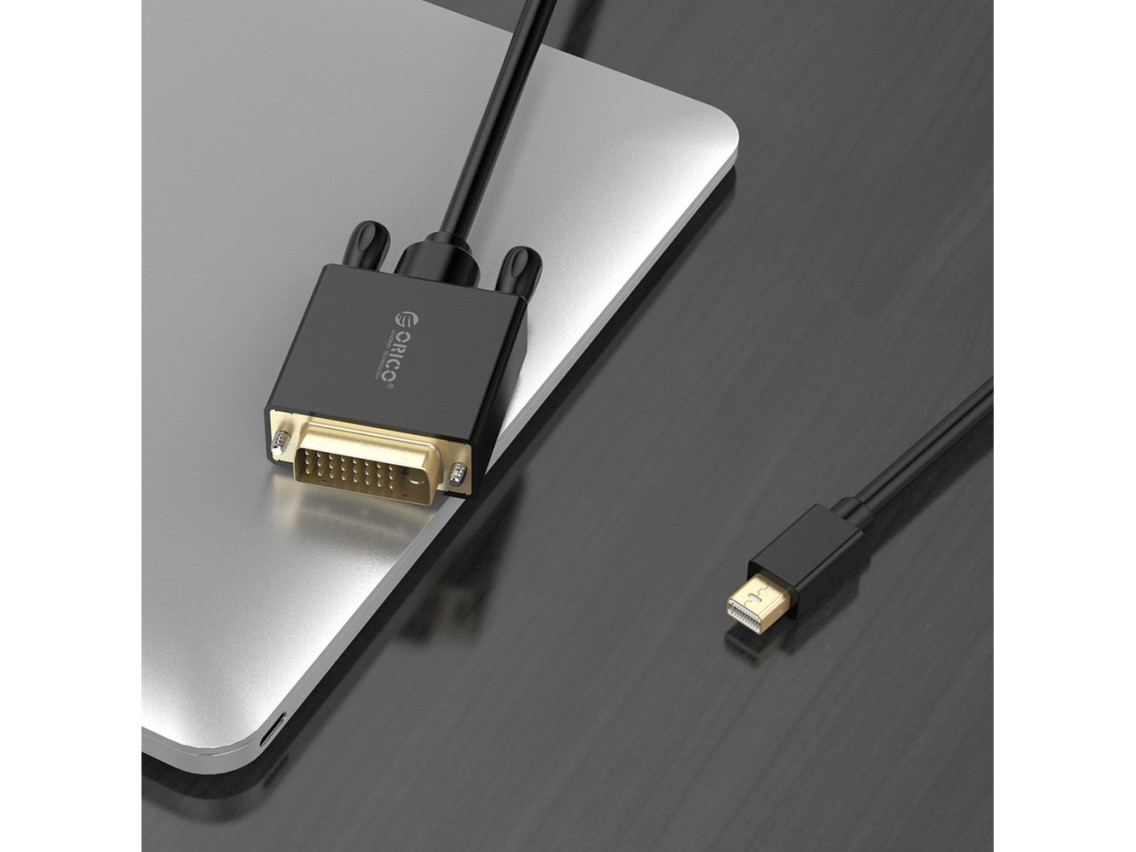 Cable Orico XD-MDTD Mini DisplayPort a DVI Full HD 60 Hz de 3 m - Negro