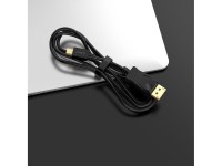 Cabo Orico XD-MDTH4 4K 30Hz Mini DisplayPort para HDMI 3m - Preto Cabo Orico XD-MDTH4 4K 30Hz Mini DisplayPort para HDMI 3m - Preto