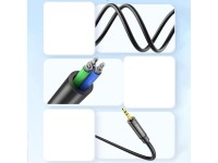 Cabo de áudio Orico AXKF mini jack de 3,5 mm para XLR fêmea de 5 m - preto Cabo de áudio Orico AXKF mini jack de 3,5 mm para XLR fêmea de 5 m - preto
