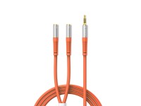 Cable de audio Orico AX2-10 con divisor minijack de 3,5 mm para auriculares y micr�fono, cable de 1 