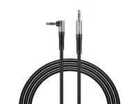 Cable de audio en �ngulo Orico AXW Mini Jack de 3,5 mm macho a macho de 2 m - Negro