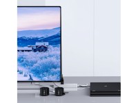 Cable Orico XD-VATH VGA y mini jack de 3,5 mm a HDMI Full HD 60 Hz con alimentación USB de 5 m - neg Cable Orico XD-VATH VGA y mini jack de 3,5 mm a HDMI Full HD 60 Hz con alimentación USB de 5 m - neg